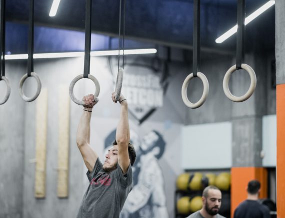 ring muscle ups-crossfit metcon